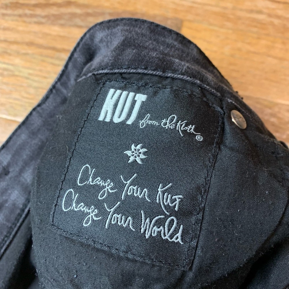 Kut from the Kloth Diana Skinny Jeans - Faded Black - Size 4 - Picture 4 of 10